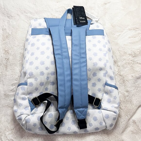 Loungefly Disney Lilo And Stitch Hibiscus Ohana Slouch Drawstring Backpack NWT - Picture 5 of 14